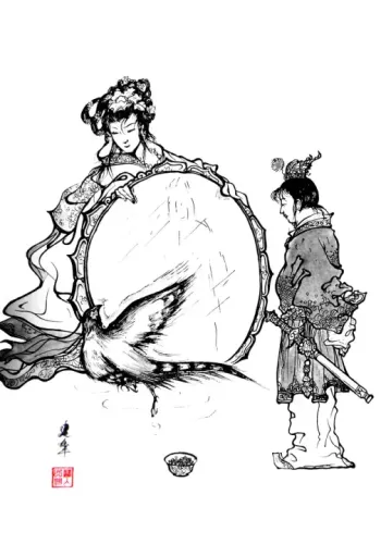 Sơn kê vũ kính