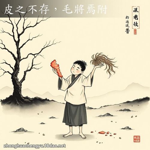 Bì chi bất tồn, mao tương yên phụ