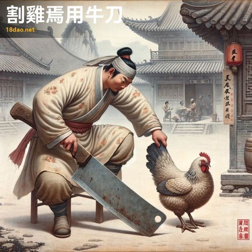 Sát kê yên dụng ngưu đao