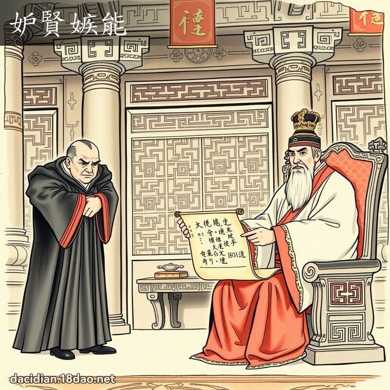 Đố hiền tật năng