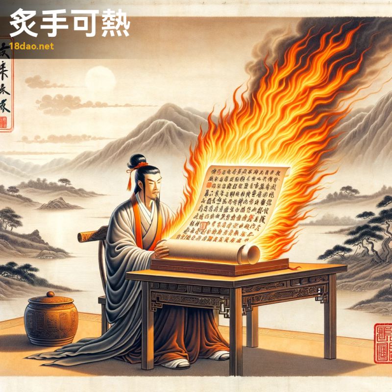 Chích thủ khả nhiệt