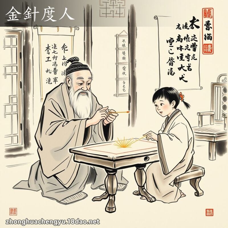 Kim châm độ nhân
