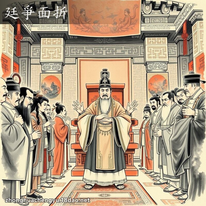 Diện chiết đình tranh
