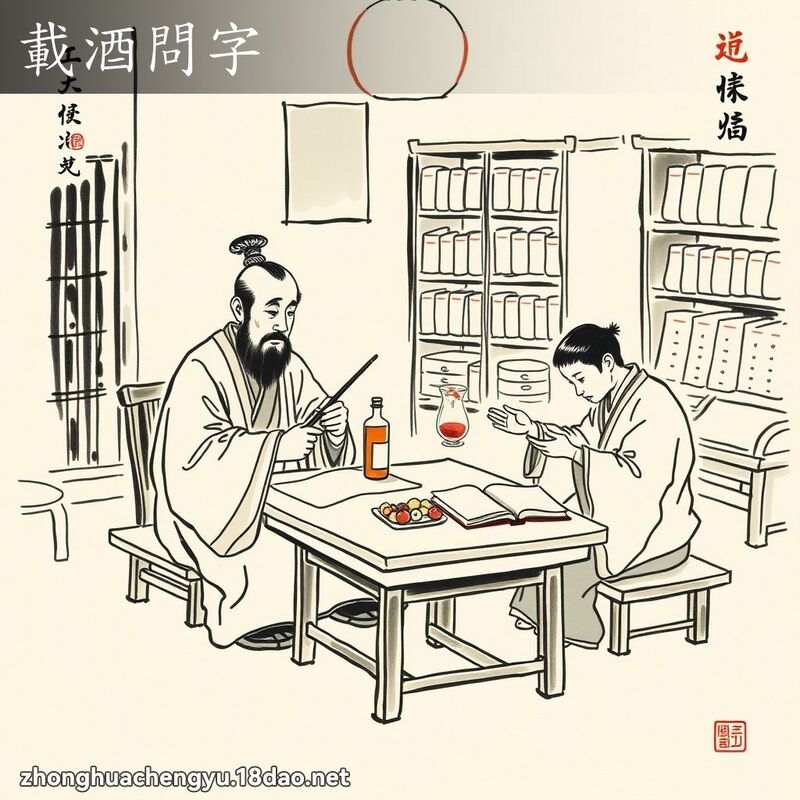 Tải tửu vấn tự