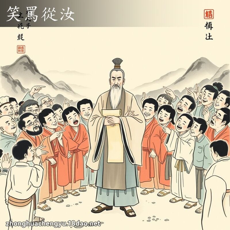 Tiếu mạ tòng nhữ