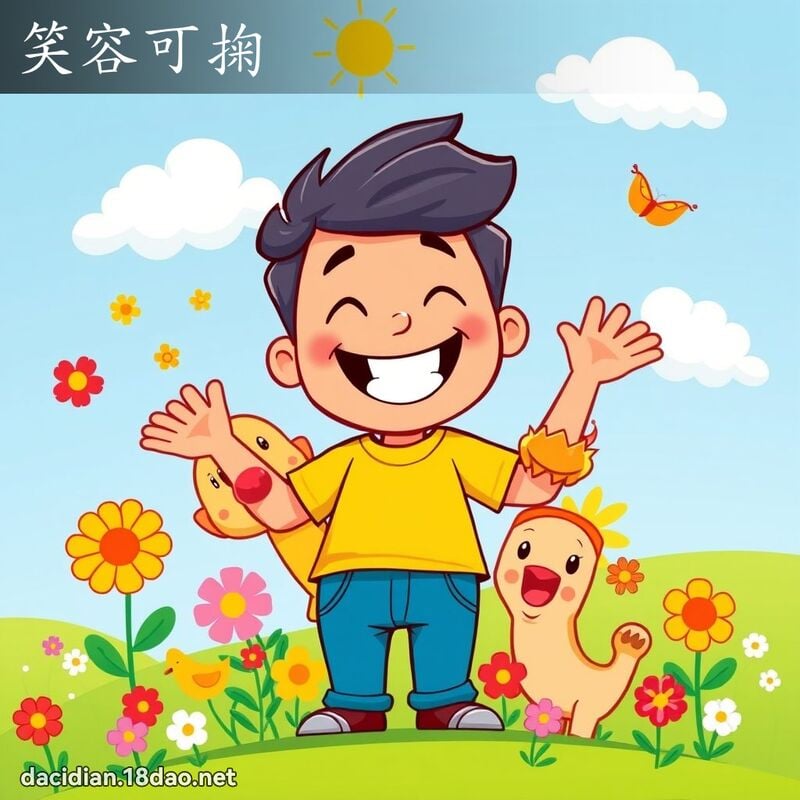 Tiếu dung khả cúc