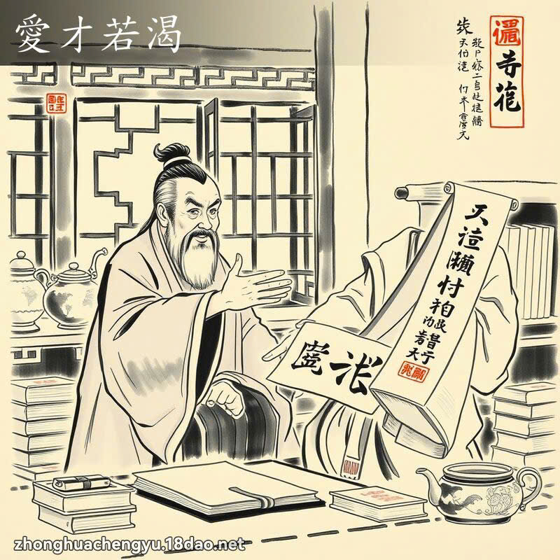 Ái tài nhược khát