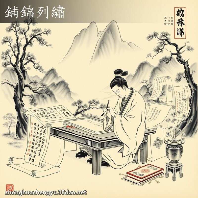 Phô cẩm liệt tú